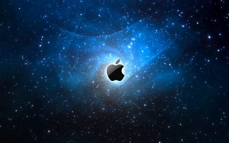 Papel de parede Apple Logo Espaço para download gratuito. Use no computador pc, mac, macbook, celular, smartphone, iPhone, onde quiser!