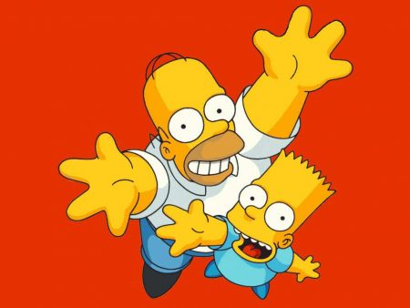 Papel de parede Bart e Homer Simpson para download gratuito. Use no computador pc, mac, macbook, celular, smartphone, iPhone, onde quiser!