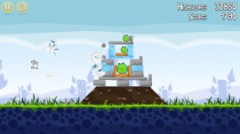 Papel de parede Batalha Angry Birds