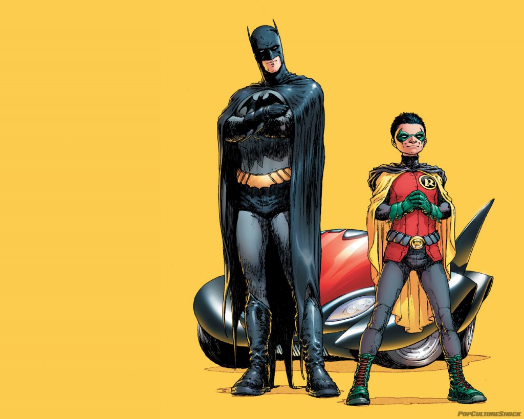 Papel de parede Batman e Robin para download gratuito. Use no computador pc, mac, macbook, celular, smartphone, iPhone, onde quiser!