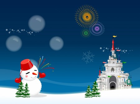 Papel de parede Boneco de Neve e Castelo para download gratuito. Use no computador pc, mac, macbook, celular, smartphone, iPhone, onde quiser!