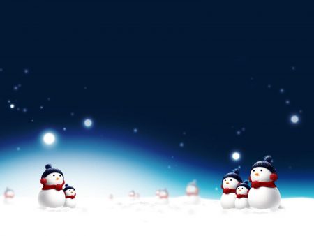 Papel de parede Bonecos de Neve no Natal para download gratuito. Use no computador pc, mac, macbook, celular, smartphone, iPhone, onde quiser!