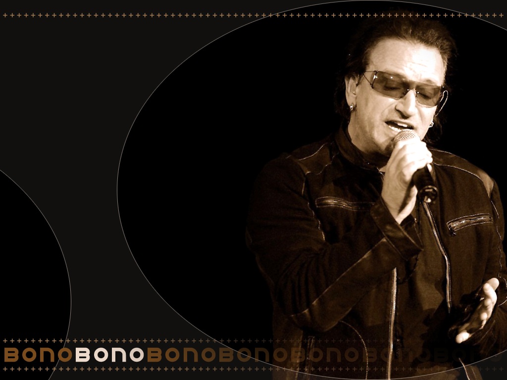 Papel de parede Famosos: Bono para download gratuito. Use no computador pc, mac, macbook, celular, smartphone, iPhone, onde quiser!