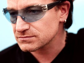 Papel de parede Bono, Cantor do U2