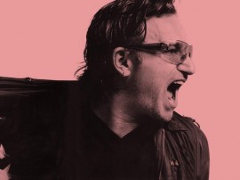 Papel de parede Bono: Gritando
