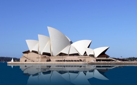 Papel de parede Casa de Ópera em Sydney, Austrália para download gratuito. Use no computador pc, mac, macbook, celular, smartphone, iPhone, onde quiser!