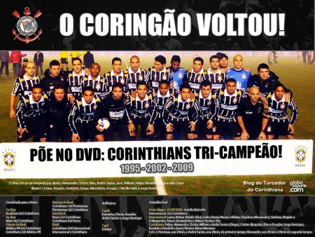 Papel de parede Coringão Voltou – Campeão da Copa do Brasil 2009 para download gratuito. Use no computador pc, mac, macbook, celular, smartphone, iPhone, onde quiser!