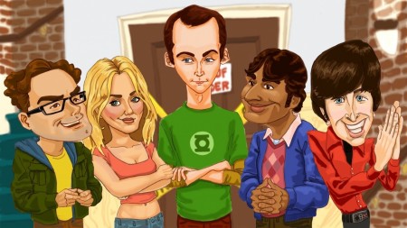 Papel de parede Desenho – The Big Bang Theory para download gratuito. Use no computador pc, mac, macbook, celular, smartphone, iPhone, onde quiser!