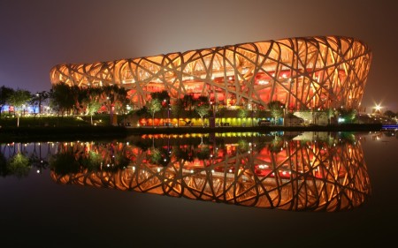 Papel de parede Estádio Nacional de Beijing, China para download gratuito. Use no computador pc, mac, macbook, celular, smartphone, iPhone, onde quiser!