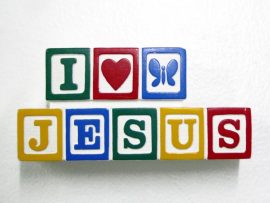 Papel de parede Eu amo Jesus