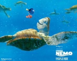 Papel de parede Cena de Procurando Nemo