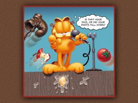 Papel de parede Garfield – comédia stand up
