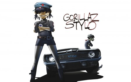 Papel de parede Gorillaz Stylo para download gratuito. Use no computador pc, mac, macbook, celular, smartphone, iPhone, onde quiser!