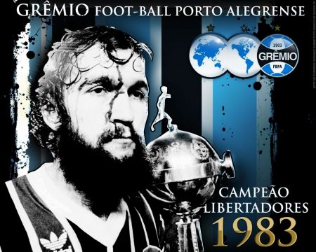 Papel de parede Grêmio Campeão Libertadores 1983 para download gratuito. Use no computador pc, mac, macbook, celular, smartphone, iPhone, onde quiser!