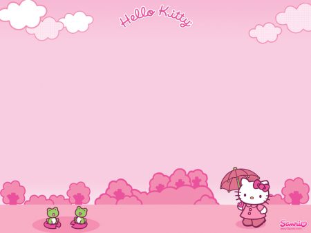 Papel de parede Hello Kitty – Rosa para download gratuito. Use no computador pc, mac, macbook, celular, smartphone, iPhone, onde quiser!