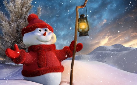 Papel de parede Homem de Neve 3D para download gratuito. Use no computador pc, mac, macbook, celular, smartphone, iPhone, onde quiser!