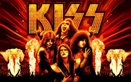 Papel de parede Homenagem a Kiss para download gratuito. Use no computador pc, mac, macbook, celular, smartphone, iPhone, onde quiser!