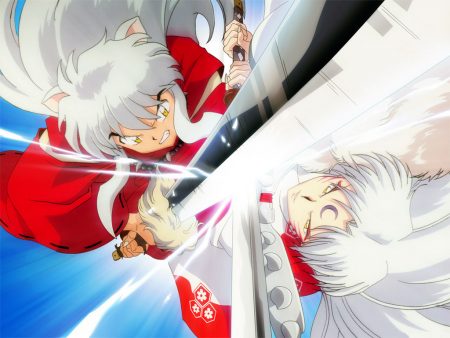 Papel de parede InuYasha – Rivalidade para download gratuito. Use no computador pc, mac, macbook, celular, smartphone, iPhone, onde quiser!