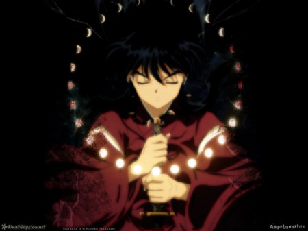 Papel de parede Inuyasha e as Luas para download gratuito. Use no computador pc, mac, macbook, celular, smartphone, iPhone, onde quiser!