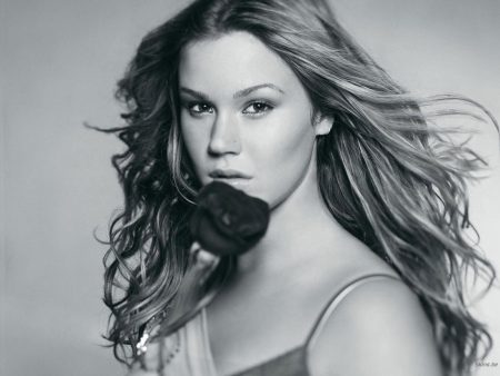 Papel de parede Joss Stone – P&B para download gratuito. Use no computador pc, mac, macbook, celular, smartphone, iPhone, onde quiser!