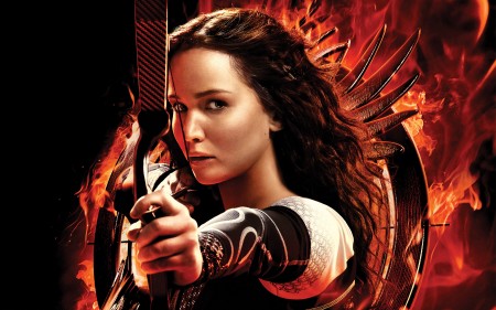 Papel de parede Katniss Por Jennifer Lawrence para download gratuito. Use no computador pc, mac, macbook, celular, smartphone, iPhone, onde quiser!