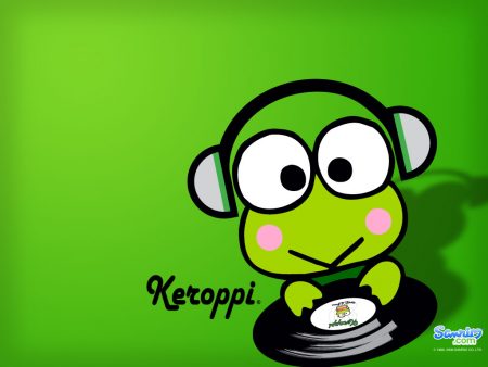 Papel de parede Keroppi – DJ para download gratuito. Use no computador pc, mac, macbook, celular, smartphone, iPhone, onde quiser!