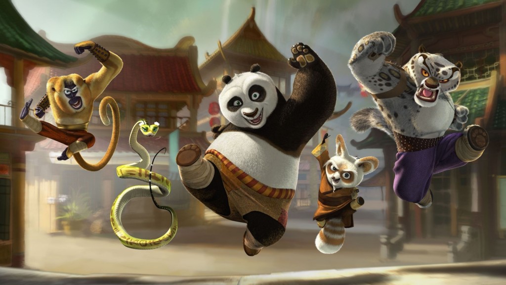 Papel de parede Kung Fu Panda e Amigos para download gratuito. Use no computador pc, mac, macbook, celular, smartphone, iPhone, onde quiser!