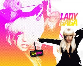 Papel de parede Lady Gaga