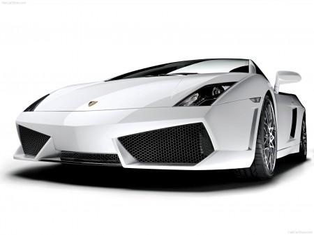 Papel de parede Lamborghini Gallardo Branco para download gratuito. Use no computador pc, mac, macbook, celular, smartphone, iPhone, onde quiser!