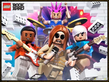 Papel de parede Lego Rockband para download gratuito. Use no computador pc, mac, macbook, celular, smartphone, iPhone, onde quiser!