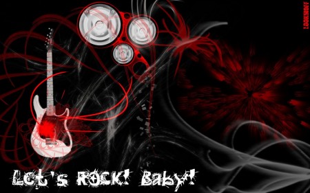 Papel de parede Let’s Rock, Baby! para download gratuito. Use no computador pc, mac, macbook, celular, smartphone, iPhone, onde quiser!