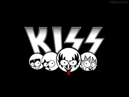 Papel de parede Logo Kiss – SD para download gratuito. Use no computador pc, mac, macbook, celular, smartphone, iPhone, onde quiser!