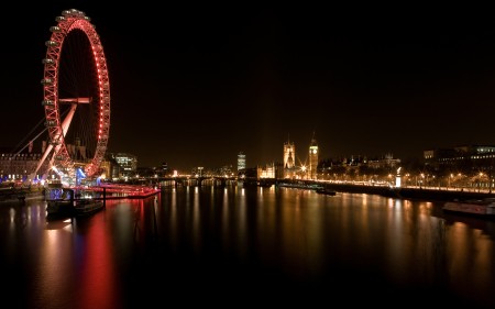 Papel de parede A Roda Gigante London Eye para download gratuito. Use no computador pc, mac, macbook, celular, smartphone, iPhone, onde quiser!