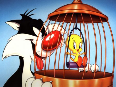 Papel de parede Looney Tunes – Frajola e Piu-piu para download gratuito. Use no computador pc, mac, macbook, celular, smartphone, iPhone, onde quiser!