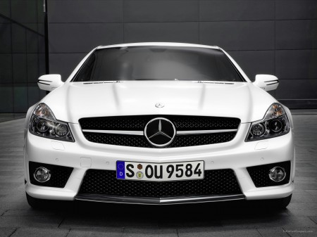 Papel de parede Mercedes Benz SL63 Branco para download gratuito. Use no computador pc, mac, macbook, celular, smartphone, iPhone, onde quiser!