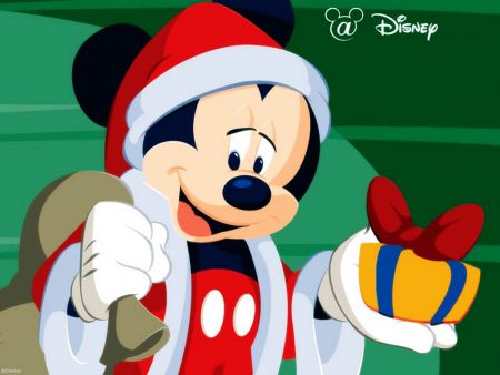 Papel de parede Mickey Noel para download gratuito. Use no computador pc, mac, macbook, celular, smartphone, iPhone, onde quiser!