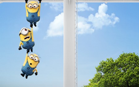 Papel de parede Minions – Meu Malvado Favorito 2 para download gratuito. Use no computador pc, mac, macbook, celular, smartphone, iPhone, onde quiser!