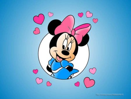 Papel de parede Minnie para download gratuito. Use no computador pc, mac, macbook, celular, smartphone, iPhone, onde quiser!