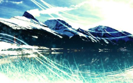 Papel de parede Montanha nevada para download gratuito. Use no computador pc, mac, macbook, celular, smartphone, iPhone, onde quiser!
