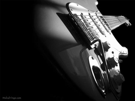 Papel de parede Música – Guitarra Preto e Branco para download gratuito. Use no computador pc, mac, macbook, celular, smartphone, iPhone, onde quiser!