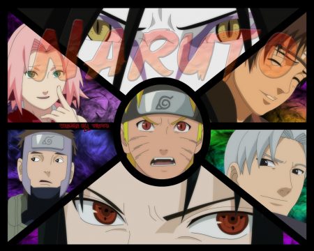 Papel de parede Naruto – Caleidoscópio para download gratuito. Use no computador pc, mac, macbook, celular, smartphone, iPhone, onde quiser!