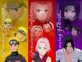 Papel de parede Naruto Team