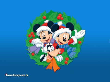 Papel de parede Natal Disney para download gratuito. Use no computador pc, mac, macbook, celular, smartphone, iPhone, onde quiser!