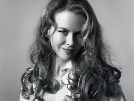 Papel de parede Nicole Kidman – P&B
