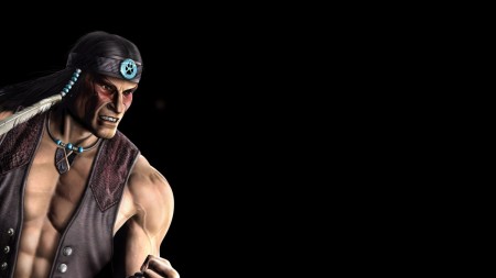 Papel de parede Nightwolf – Mortal Kombat para download gratuito. Use no computador pc, mac, macbook, celular, smartphone, iPhone, onde quiser!