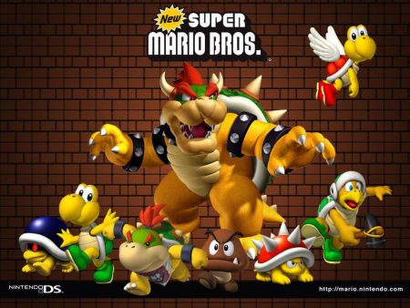 Papel de parede Novo Super Mario Bros. para download gratuito. Use no computador pc, mac, macbook, celular, smartphone, iPhone, onde quiser!