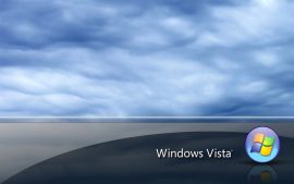 Papel de parede Nuvens Windows Vista