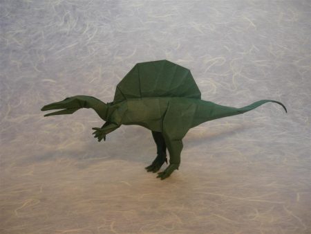 Papel de parede Origami – Dinossauro para download gratuito. Use no computador pc, mac, macbook, celular, smartphone, iPhone, onde quiser!