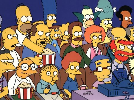 Papel de parede Os Simpsons – Assistindo TV para download gratuito. Use no computador pc, mac, macbook, celular, smartphone, iPhone, onde quiser!