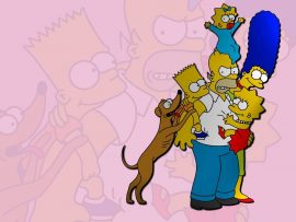 Papel de parede Os Simpsons – Todos com Homer!